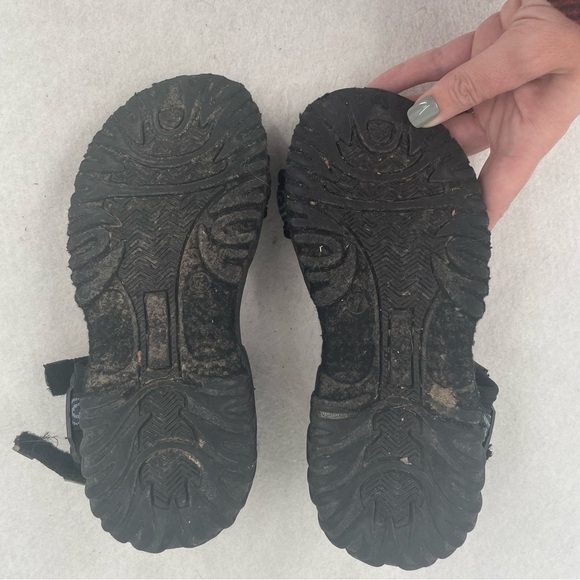 MAUI and Sons Women’s Hana Thick Strap Sandals Black/Blue size: 7 - Picture 4 of 10